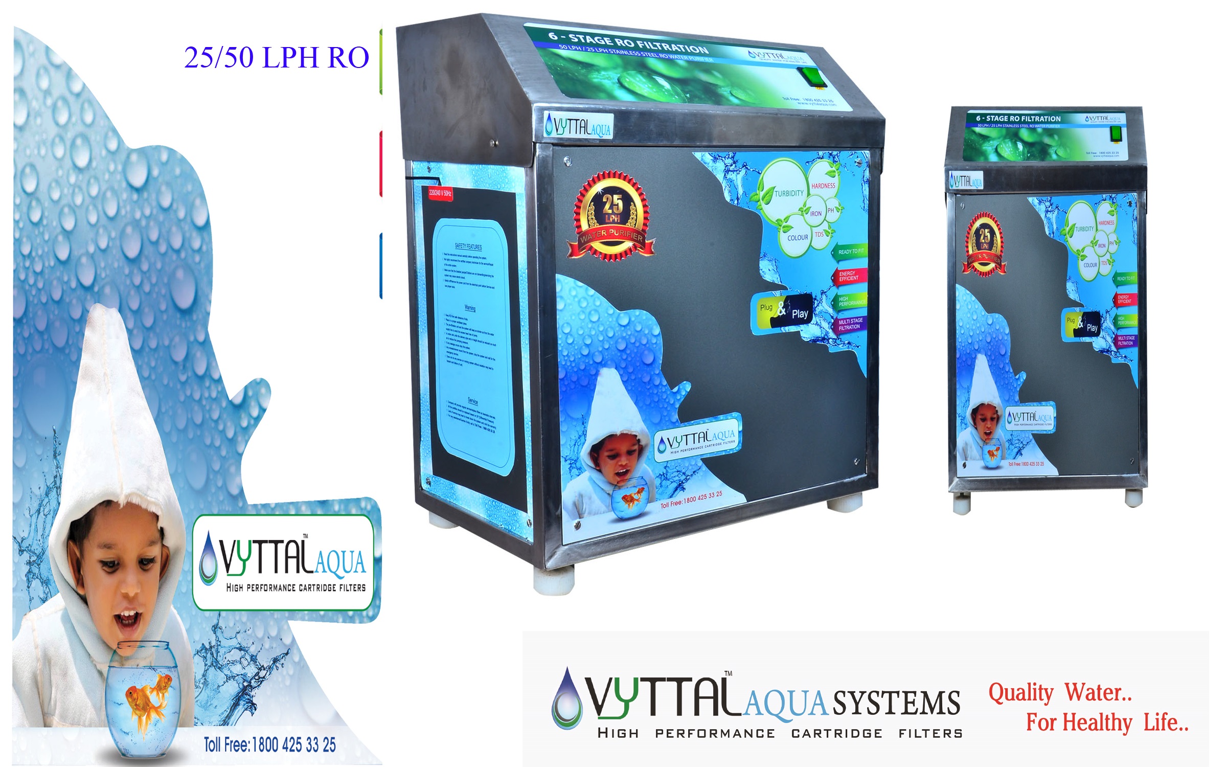 25/50 LPH RO